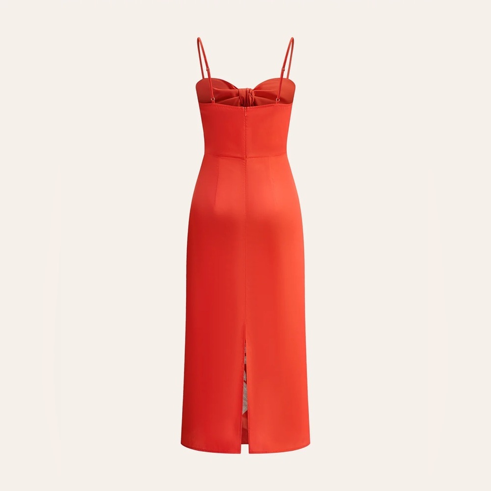 Embroidered Bow-Detail Cami Dress M CC21 (10) - Picture 2 of 6
